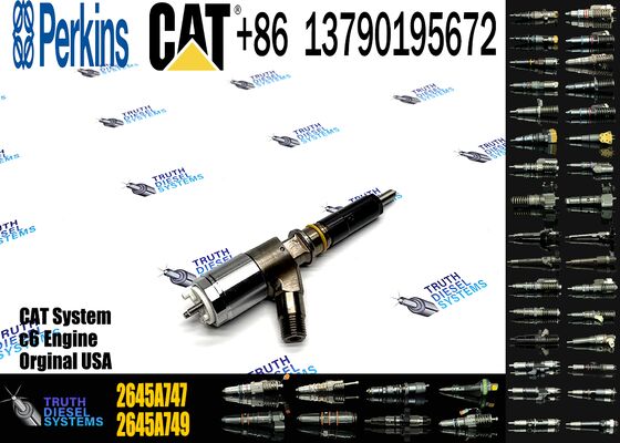 New Diesel Common Rail Fuel Injector 10R-767672 10R7672 2645A747 for C4.4 Engine in Stock