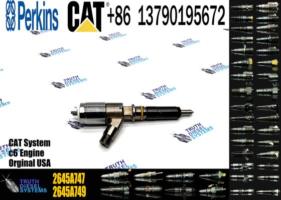 New Diesel Common Rail Fuel Injector 10R-767672 10R7672 2645A747 for C4.4 Engine in Stock
