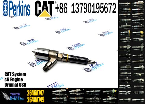 New Diesel Common Rail Fuel Injector 10R-767672 10R7672 2645A747 for C4.4 Engine in Stock