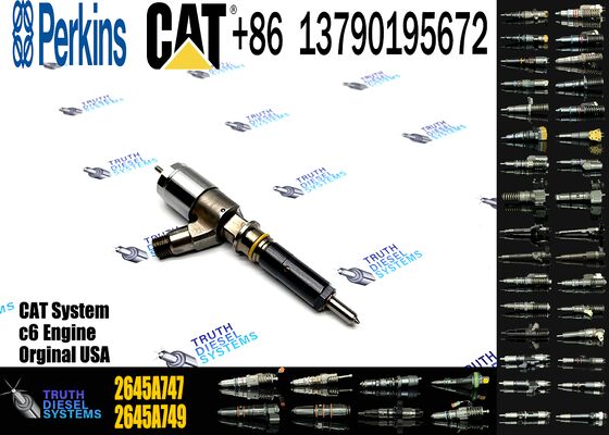 New Diesel Common Rail Fuel Injector 10R-767672 10R7672 2645A747 for C4.4 Engine in Stock