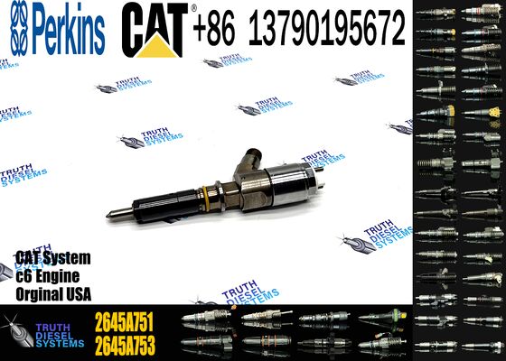 2645A751 C6.6 Engine Diesel Inyector Common Rail Fuel Injector 320-0655 10R-7674 2645A751 for C-aterpillar Excavator 320d