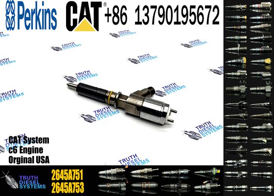 2645A751 C6.6 Engine Diesel Inyector Common Rail Fuel Injector 320-0655 10R-7674 2645A751 for C-aterpillar Excavator 320d