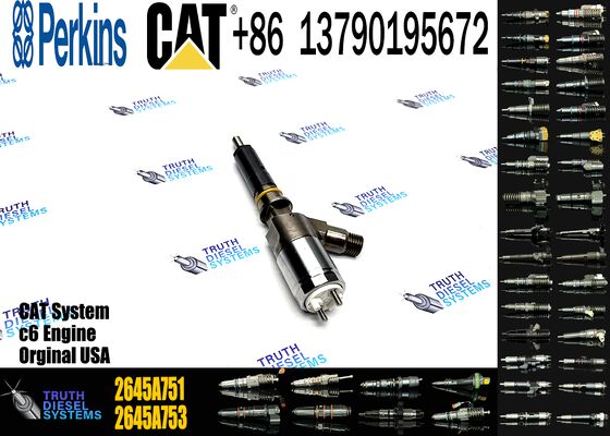 2645A751 C6.6 Engine Diesel Inyector Common Rail Fuel Injector 320-0655 10R-7674 2645A751 for C-aterpillar Excavator 320d