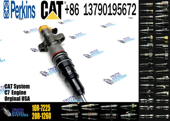 China Made New Fuel Injector 10R-7225 10R7225 for Diesel C7 Engine 324D 325D 326D 328D 329D Excavator