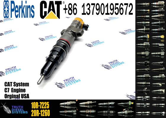 China Made New Fuel Injector 10R-7225 10R7225 for Diesel C7 Engine 324D 325D 326D 328D 329D Excavator