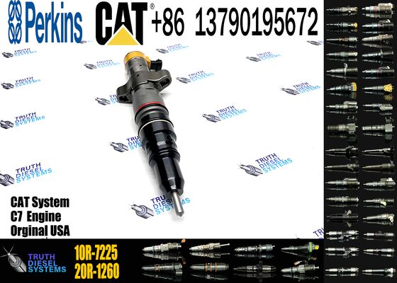 China Made New Fuel Injector 10R-7225 10R7225 for Diesel C7 Engine 324D 325D 326D 328D 329D Excavator