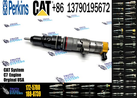 Engineering Equipment Fuel Injector 172-5780 for CAT Engine C-9 C9 Excavator 330C 330C L