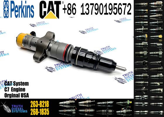 Common Rail Injector 236-0962 241-3238 263-8218 for Cat Excavator C-aterpillar C7 Engine Parts 236-0962