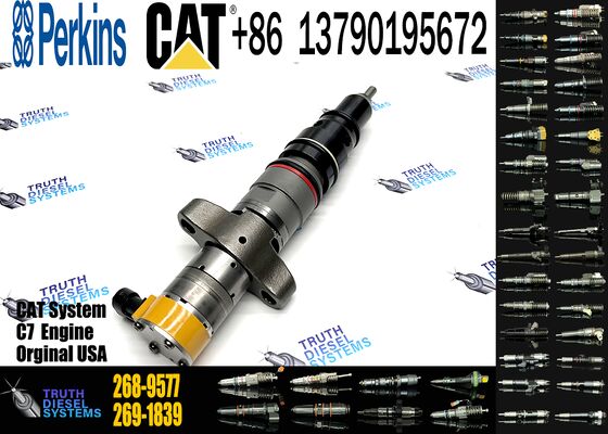 Fuel Injector 268-9577 2689577 for C7 C9 Engine Excavator 324D 325D 326D 329D