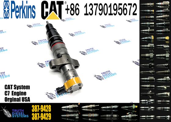 387-9430 for Cat C7 Diesel Injector Parts New 387-9427 387-9428 Engine for C-aterpillar C7 Injector for Construction Excavator