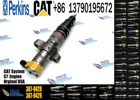 387-9430 for Cat C7 Diesel Injector Parts New 387-9427 387-9428 Engine for C-aterpillar C7 Injector for Construction Excavator