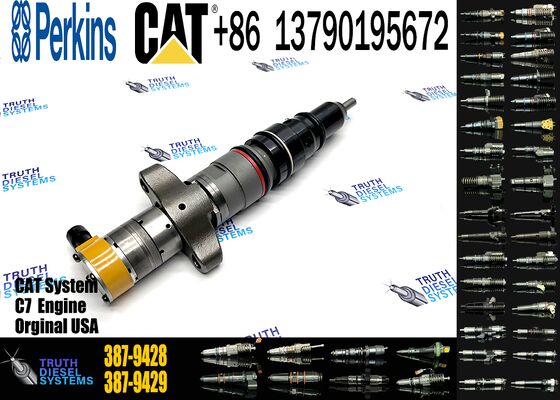 387-9430 for Cat C7 Diesel Injector Parts New 387-9427 387-9428 Engine for C-aterpillar C7 Injector for Construction Excavator