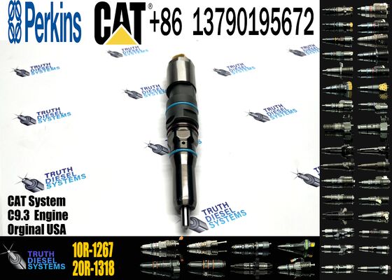 For C-a-t 10R-1267 10R1267 Excavator Parts E336E C9.3 Engine Injector 460-8213 20R-5075 460-8213 456-3509 20R5075 4563509