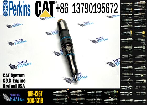 For C-a-t 10R-1267 10R1267 Excavator Parts E336E C9.3 Engine Injector 460-8213 20R-5075 460-8213 456-3509 20R5075 4563509