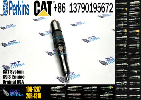 For C-a-t 10R-1267 10R1267 Excavator Parts E336E C9.3 Engine Injector 460-8213 20R-5075 460-8213 456-3509 20R5075 4563509