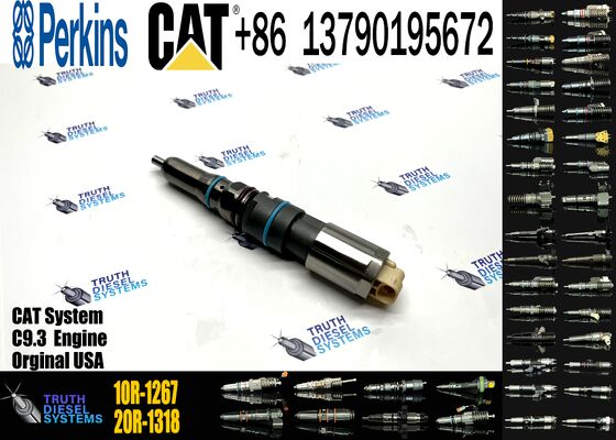 For C-a-t 10R-1267 10R1267 Excavator Parts E336E C9.3 Engine Injector 460-8213 20R-5075 460-8213 456-3509 20R5075 4563509