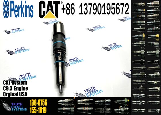 For C-a-t 138-8756 1388756 Excavator Parts E336E C9.3 Engine Injector 460-8213 20R-5075 460-8213 456-3509 20R5075 4563509