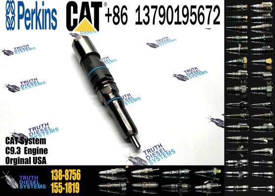 For C-a-t 138-8756 1388756 Excavator Parts E336E C9.3 Engine Injector 460-8213 20R-5075 460-8213 456-3509 20R5075 4563509