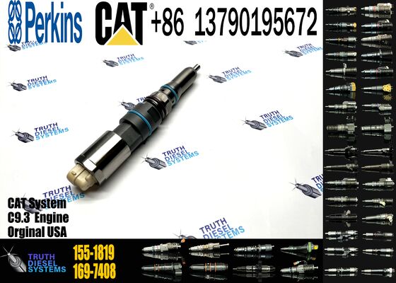 For Excavator Engine C-A-T Fuel Injector C9.3 138-8756 456-3589 155-1819 324-5467 Diesel Inyector De Combustible
