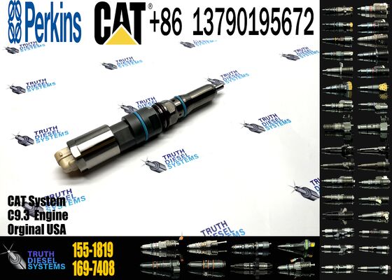 For Excavator Engine C-A-T Fuel Injector C9.3 138-8756 456-3589 155-1819 324-5467 Diesel Inyector De Combustible