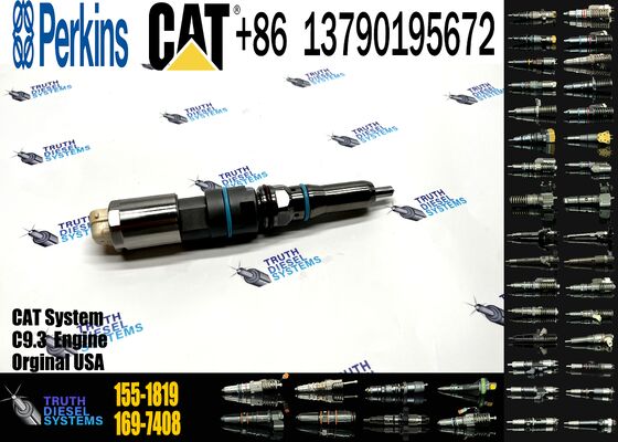 For Excavator Engine C-A-T Fuel Injector C9.3 138-8756 456-3589 155-1819 324-5467 Diesel Inyector De Combustible