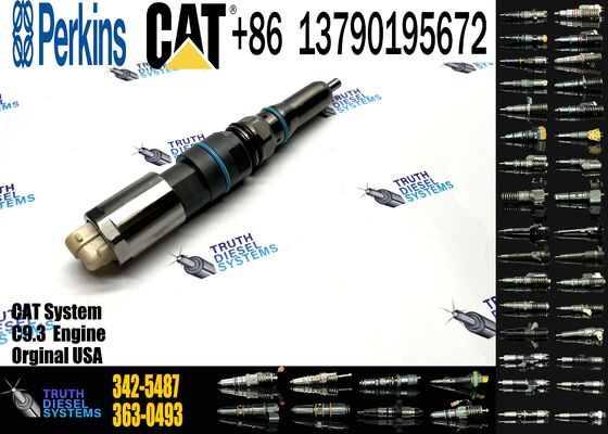 Engine Fuel Injector Common Rail Injector 456-3579 198-7912 456-3544 460-8213 456-3545 342-5487 for Cat 336E C9.3