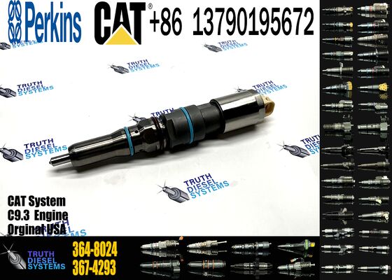 New Diesel Fuel Injector 304-3637 324-5467 342-5487 363-0493 364-8024 for Sprayer Excavator C9.3 Truck/Auto Parts