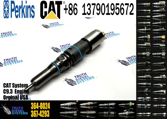 New Diesel Fuel Injector 304-3637 324-5467 342-5487 363-0493 364-8024 for Sprayer Excavator C9.3 Truck/Auto Parts