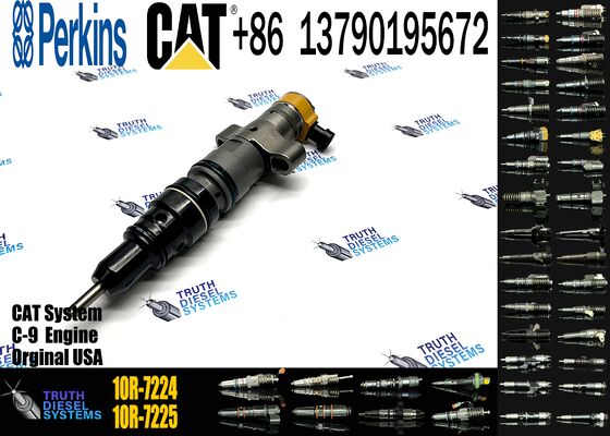 New C-9 Engine Diesel Fuel Injector 236-0962 217-2570 10R-7225 10R-7224 for Excavator Parts Condition