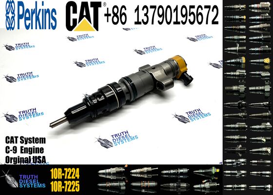 New C-9 Engine Diesel Fuel Injector 236-0962 217-2570 10R-7225 10R-7224 for Excavator Parts Condition