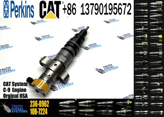 Excavator Part C7 C9 Diesel Fuel Injector 236-0962 387-9433 for 330C E330C FM 330C L Common Rail Injector