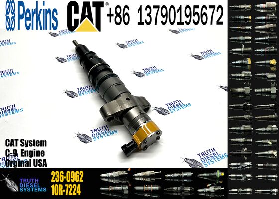 Excavator Part C7 C9 Diesel Fuel Injector 236-0962 387-9433 for 330C E330C FM 330C L Common Rail Injector