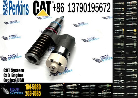 Excavator Loader Parts 2123460 10R-0960 161-1708 194-5080 223-5327 223-5328 212-3460 Diesel Engine C10 12 Fuel Injector Assembly