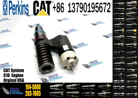 Excavator Loader Parts 2123460 10R-0960 161-1708 194-5080 223-5327 223-5328 212-3460 Diesel Engine C10 12 Fuel Injector Assembly