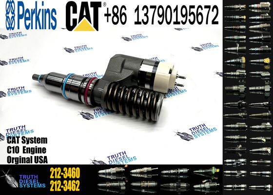 Excavator Loader Parts 2123460 10R-0960 161-1708 194-5080 223-5327 223-5328 212-3460 Diesel Engine C10 12 Fuel Injector Assembly