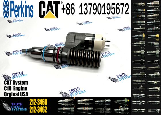 Excavator Loader Parts 2123460 10R-0960 161-1708 194-5080 223-5327 223-5328 212-3460 Diesel Engine C10 12 Fuel Injector Assembly