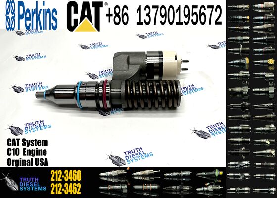 Excavator Loader Parts 2123460 10R-0960 161-1708 194-5080 223-5327 223-5328 212-3460 Diesel Engine C10 12 Fuel Injector Assembly