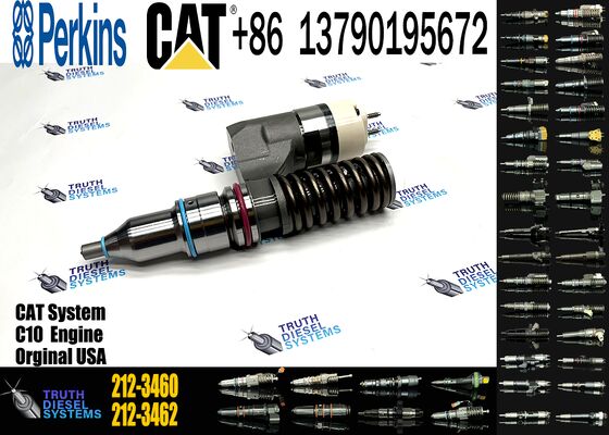 Excavator Loader Parts 2123460 10R-0960 161-1708 194-5080 223-5327 223-5328 212-3460 Diesel Engine C10 12 Fuel Injector Assembly