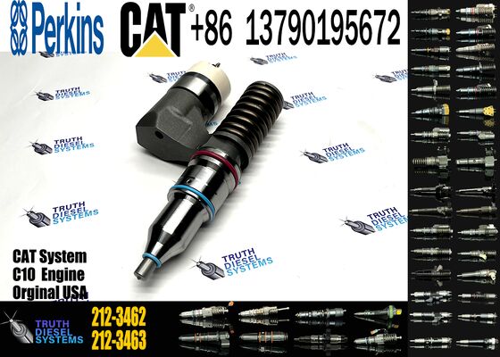 Golden Vidar C12 C13 C15 Diesel Fuel Injector for CAT Excavator Engine 212-3462 2123462