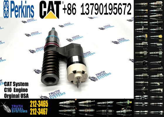 Golden Vidar Factory Price High Quality Diesel Engine Fuel Injector 212-3465 2123465 for CAT C10 C11 C12 C13 Diesel Engine