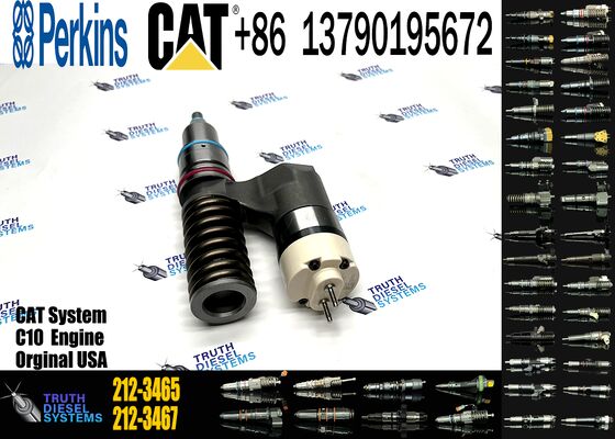 Golden Vidar Factory Price High Quality Diesel Engine Fuel Injector 212-3465 2123465 for CAT C10 C11 C12 C13 Diesel Engine