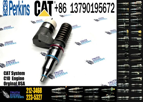 Injector Cat Excavator C10 C12 Diesel Engine Fuel System Fuel Injector 10R-1258 212-3468 2123468