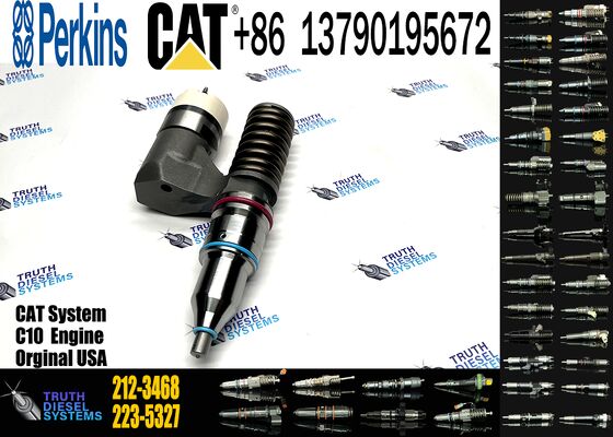 Injector Cat Excavator C10 C12 Diesel Engine Fuel System Fuel Injector 10R-1258 212-3468 2123468