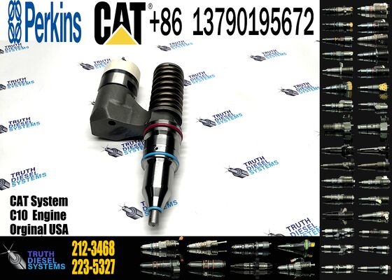 Injector Cat Excavator C10 C12 Diesel Engine Fuel System Fuel Injector 10R-1258 212-3468 2123468