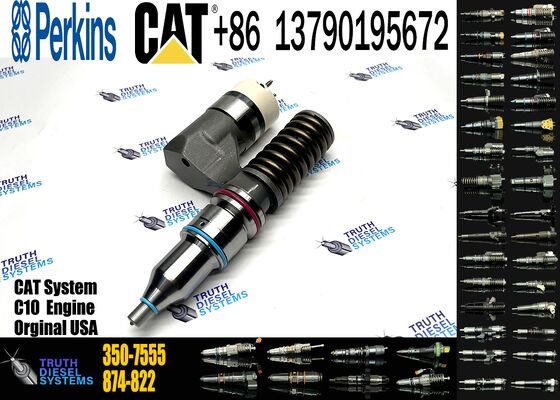 High-Precision Diesel Injector C12-350-7555 Compatible with Komatsu 6D114 Engine