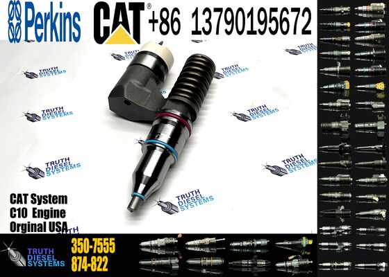 High-Precision Diesel Injector C12-350-7555 Compatible with Komatsu 6D114 Engine