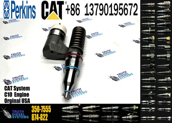 High-Precision Diesel Injector C12-350-7555 Compatible with Komatsu 6D114 Engine