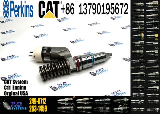 C11 Fuel Injector 249-0712 2490712 10R3147 10R-3147 for Parts 14M, 725, 730, 966H, C11, R1600H, R1700G, RM-300
