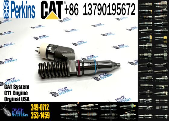 C11 Fuel Injector 249-0712 2490712 10R3147 10R-3147 for Parts 14M, 725, 730, 966H, C11, R1600H, R1700G, RM-300