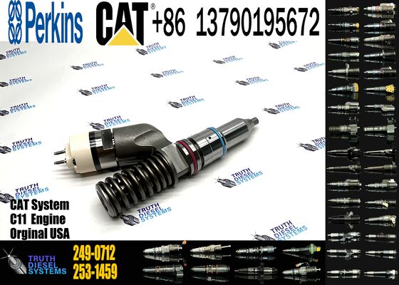 C11 Fuel Injector 249-0712 2490712 10R3147 10R-3147 for Parts 14M, 725, 730, 966H, C11, R1600H, R1700G, RM-300